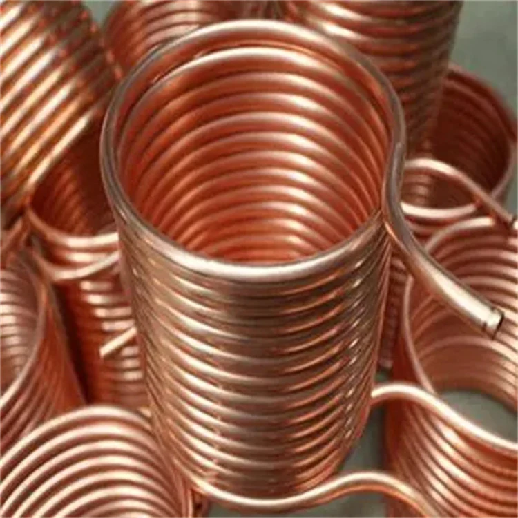 Pancake Copper Coil Refrigeration Tube As Per ASTM B280